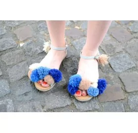 IDEES CREATIVES : Tuto : Réaliser des chaussures pomponnées, par Coline