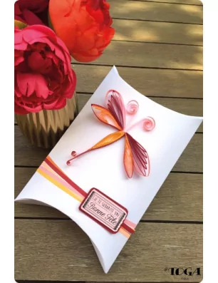 IDEES CREATIVES : Tuto : Réaliser une boîte cadeau papillon, par Toga