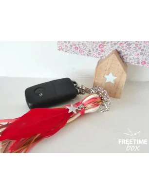 IDEES CREATIVES : Tuto : Réaliser un porte clé gri-gri, par Alice