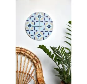 Tuto - L'horloge à effet carreaux de ciment