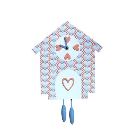 IDEES CREATIVES : Tuto - L'horloge Petits Coeurs