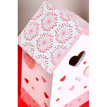 IDEES CREATIVES : Tuto - Le nichoir aux petits coeurs