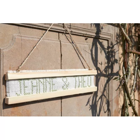 IDEES CREATIVES : Tuto - Mariage Champètre - L’incontournable du photobooth : les prénoms des mariés