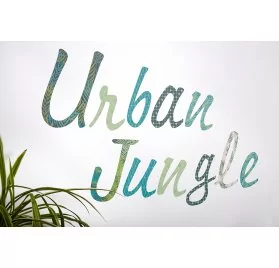IDEES CREATIVES : Tuto - Urban Jungle - Le texte mural