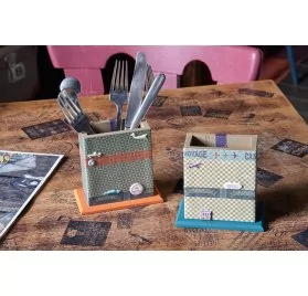 IDEES CREATIVES : Tuto - Décoration d'une auberge de jeunesse - Les petits rangements en bois