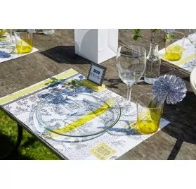 Tuto - Barbecue Party - La table - Les assiettes et les verres