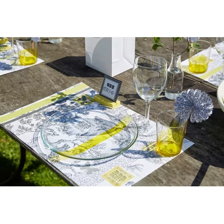 Tuto - Barbecue Party - La table - Les assiettes et les verres