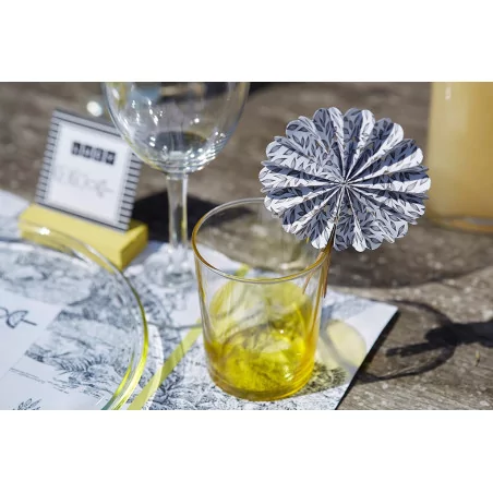 IDEES CREATIVES : Tuto - Barbecue Party - La table - Les assiettes et les verres