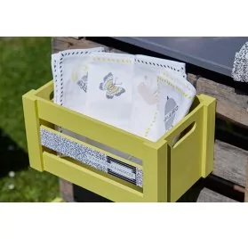 IDEES CREATIVES : Tuto - Barbecue Party - Le meuble de rangement - Les serviettes