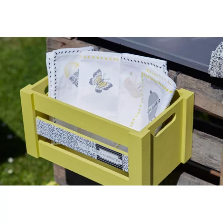 IDEES CREATIVES : Tuto - Barbecue Party - Le meuble de rangement - Les serviettes