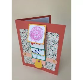IDEES CREATIVES : Tuto video : Fabriquer une carte "cascade" avec les tampons transparents Tâches de MISS CREA, par Laetitia B