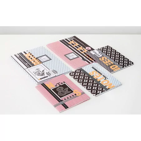 IDEES CREATIVES : Tuto - Rentrée des classes - Retrouvailles entre filles - La décoration des cahiers
