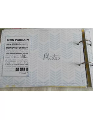 IDEES CREATIVES : Tuto : Personnaliser un livre d'or pour un Baptême, par Sheepette