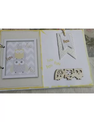 IDEES CREATIVES : Tuto : Personnaliser un livre d'or pour un Baptême, par Sheepette