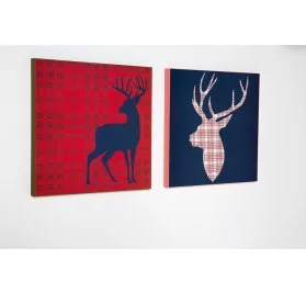 Idée créative - Noël Ecossais - Les châssis décoratifs