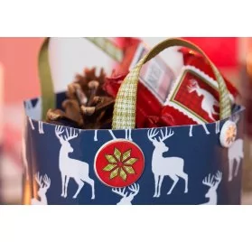 Idée créative - Noël Ecossais - La décoration de la table - Les pochettes cadeaux