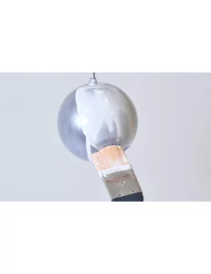 IDEES CREATIVES : Le Noël Perle - La décoration du sapin - Les boules avec les coulées