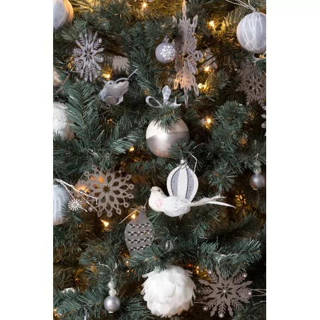 Le Noël Perle - La décoration du sapin - Les boules avec les coulées