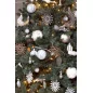 Le Noël Perle - La décoration du sapin - Le grand flocon embossé Le Noël Perle - La décoration du sapin - Le grand flocon embossé