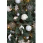 Le Noël Perle - La décoration du sapin - Le grand flocon embossé Le Noël Perle - La décoration du sapin - Le grand flocon embossé