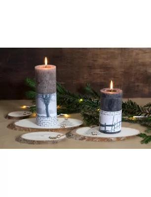 IDEES CREATIVES : Idée créative - Décoration ambiance naturelle - La décoration des bougies