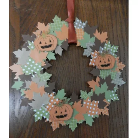 IDEES CREATIVES : Tuto : Confectionner une couronne d'automne, par Sheepette