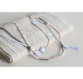 IDEES CREATIVES : Bijoux et boîtes à offrir - La collection Bohème - Le long collier