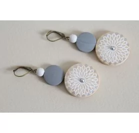 IDEES CREATIVES : Bijoux et boîtes à offrir - La collection Bohème - Les boucles d'oreilles