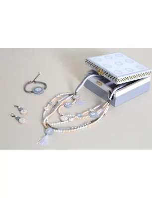 IDEES CREATIVES : Bijoux et boîtes à offrir - La collection Bohème - Les boucles d'oreilles