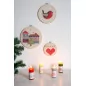 Idée créative - Noël Home Sweet Home - Broderies murales - Les 3 broderies 