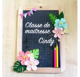 IDEES CREATIVES : Tuto : Confectionnez une ardoise altérée pour maitresse
