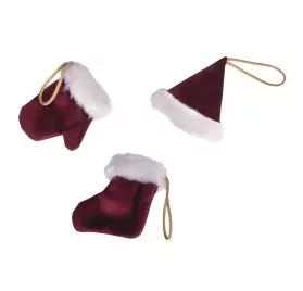 AFFAIRES : 3 accessoires de Noël à suspendre 'Rayher' 6.5 cm x 8 cm