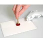 Lot de 4 bâtonnets de cire pour pistolet 'Artemio' Rouge Vif 11 cm x 0.7 cm