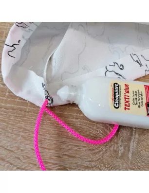 ART DU FIL : Colle pour tissus 'Cléopâtre' Texti' glue 100g