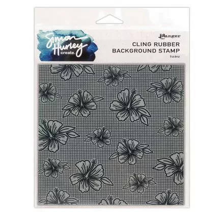 SCRAPBOOKING : Tampon caoutchouc monté mousse 'Ranger' Luau