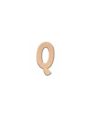 AFFAIRES : Mini Lettre Q en MDF 'Aladine' 5 cm
