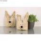 Lot de 3 sachets en papier kraft avec accessoires 'Rayher' Lapin de Pâques 17x28 cm