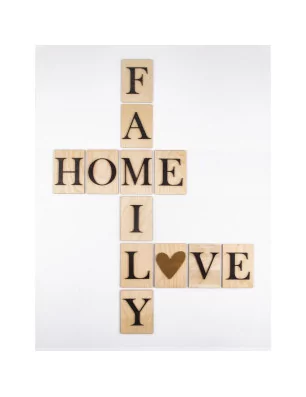 ENFANTS : Forme en bois Hashtag 'Rayher' Noir 14.8 cm x 10.5 cm