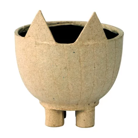 SUPPORTS A DECORER : Cache-pot Renard 'Decopatch' 10.5 cm x 9 cm