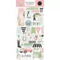 Chipboards 'Carta Bella - Flower Garden' Accents Chipboards 'Carta Bella - Flower Garden' Accents