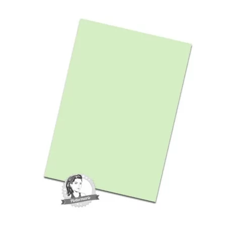 OUTILLAGE & MACHINES : Feuille de flex A4 'Plottermarie' Standard Premium Vert pastel 420