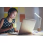 Lampe rechargeable 'Daylight' Smart Go Blanc/Bronze Lampe rechargeable 'Daylight' Smart Go Blanc/Bronze