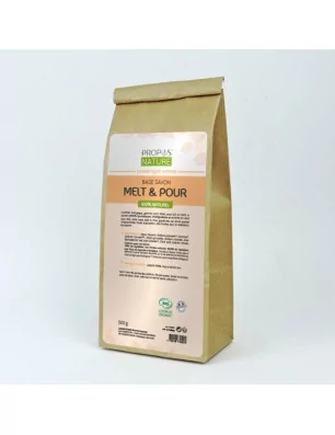 COSMETIQUE ET ENTRETIEN MENAGER : Sachet de 500g de base savon 'Propos' Nature' Melt & Pour