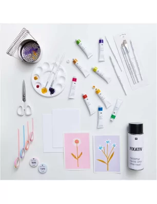 ENFANTS : Tube de 22 ml de gouache 'Rico Design - ART' Gris Chaud