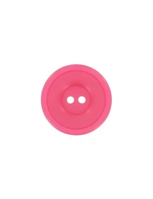 SCRAPBOOKING : Bouton nacré 2 trous '3B Com' Rose 12 mm