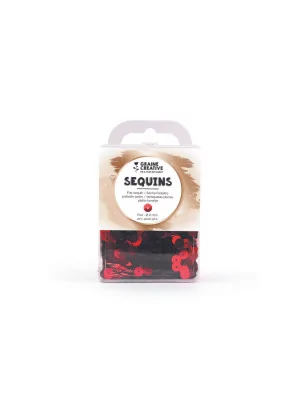 AFFAIRES : Sequins plats 'Graine Créative' Rouge env. 4000 pcs