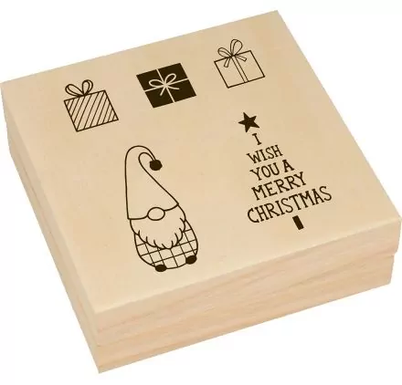 SCRAPBOOKING : Set de 5 tampons bois 'Artemio - Imagine Christmas' 11.6x11.6x4 cm SCRAPBOOKING : Set de 5 tampons bois 'Artemio - Imagine Christmas' 11.6x11.6x4 cm