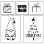 Set de 5 tampons bois 'Artemio - Imagine Christmas' 11.6x11.6x4 cm Set de 5 tampons bois 'Artemio - Imagine Christmas' 11.6x11.6x4 cm