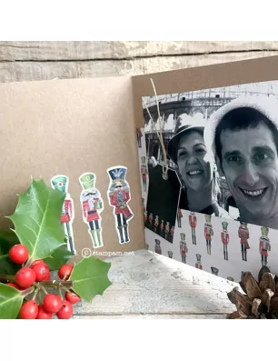 AFFAIRES : Die-cuts 'Stampam' Poinsettia Love