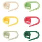 Lot de 12 marqueurs de mailles en plastique 'Rico Design' Multicolores